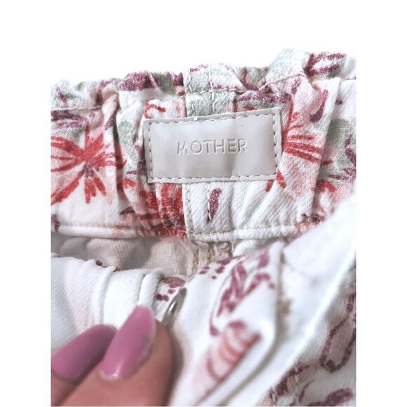 Mother Denim The Springy Ankle in Aloha High Waisted Straight Leg Jeans, Size 26 - Picture 7 of 10